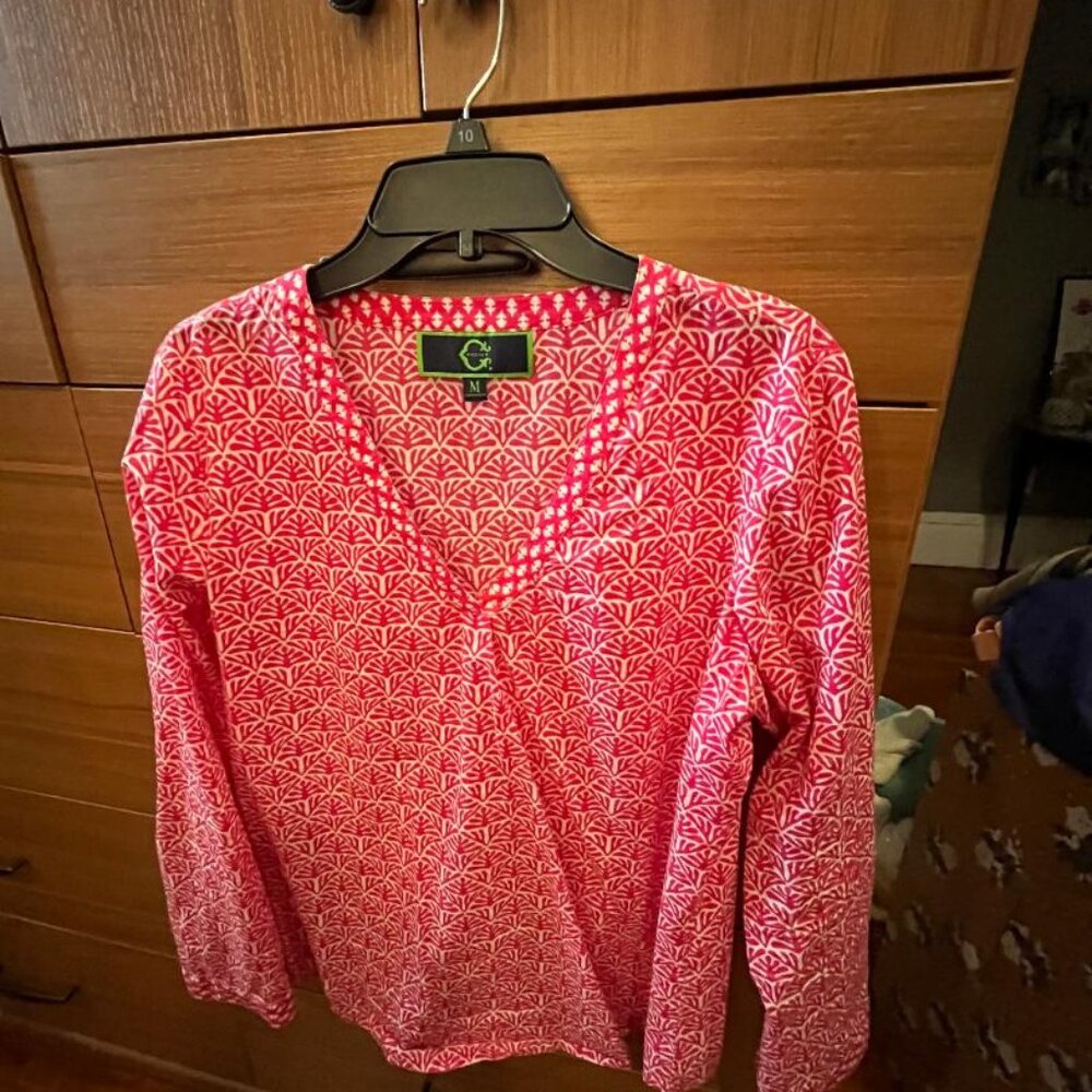 C Wonder casual blouse M pink